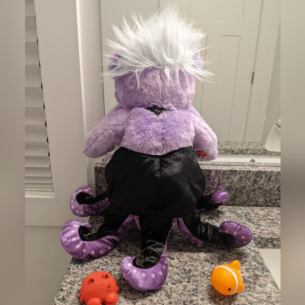 Build a Bear Disney Ursula plush with octopus dress - Picture 4 of 7